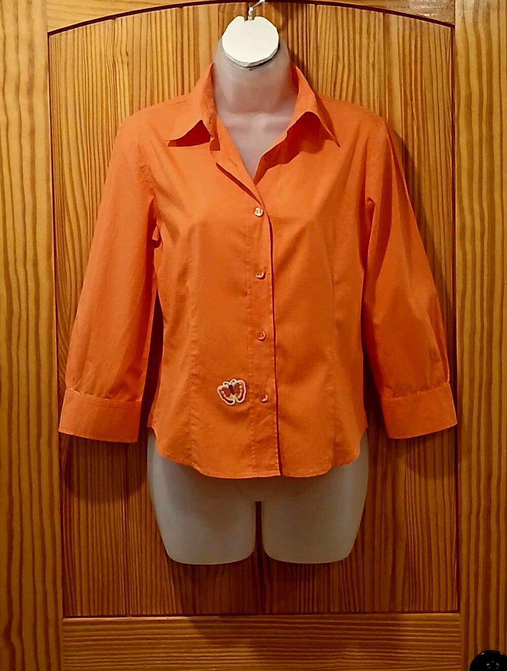 Vintage Max Mara Tangerine Blouse